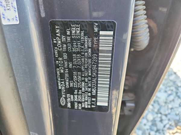 2019 HYUNDAI TUCSON