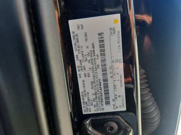 2020 FORD F150