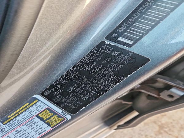 2016 KIA FORTE