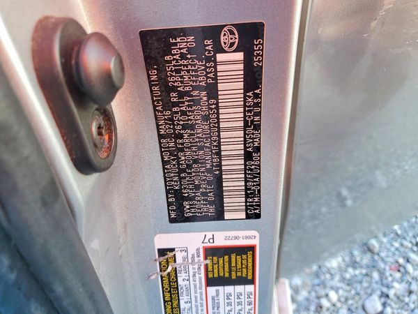 2016 TOYOTA CAMRY