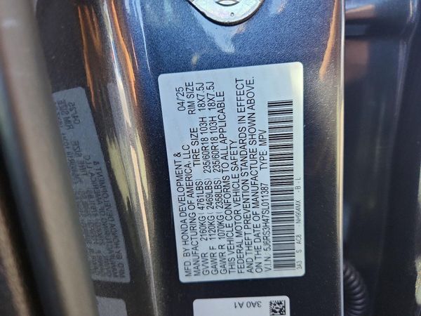 2025 HONDA CR-V EX