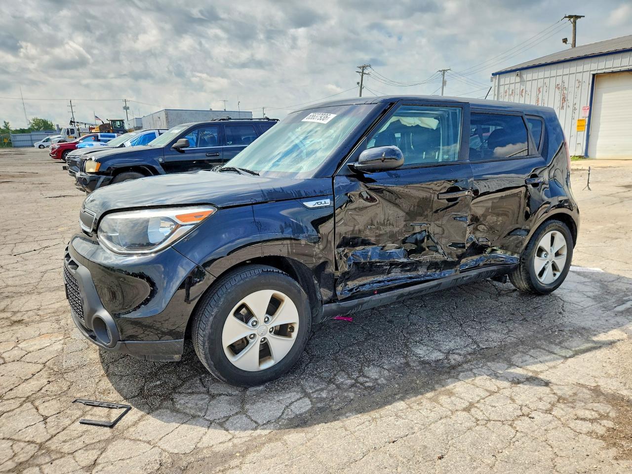 2015 KIA SOUL GL(Middle-low grade) — Front 3/4