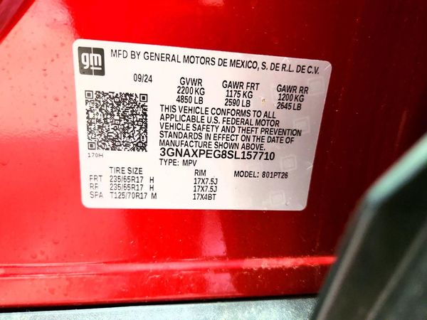2025 CHEVROLET EQUINOX 1LT