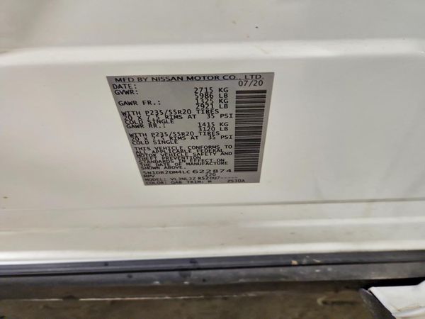 2020 NISSAN PATHFINDER