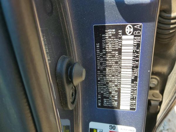 2016 TOYOTA COROLLA L/LE