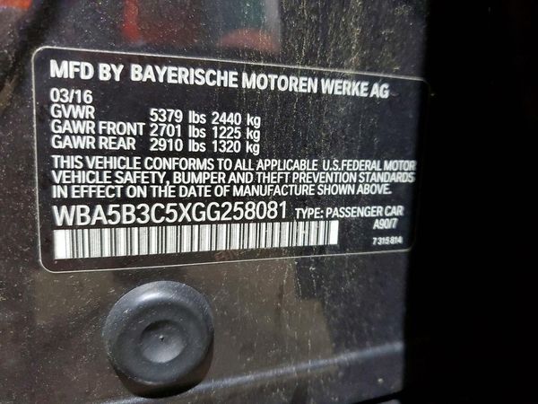 2016 BMW 535 xDrive