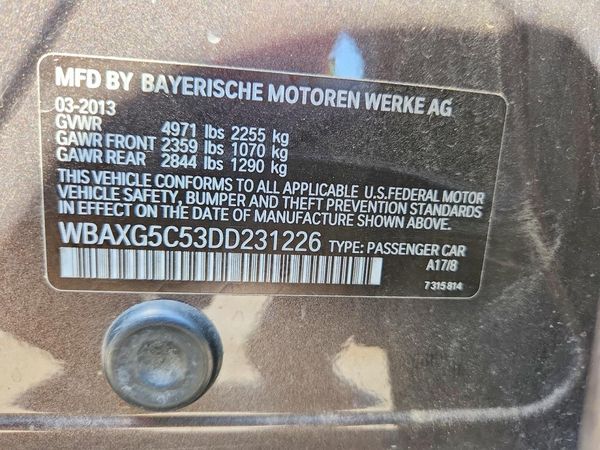 2013 BMW 528