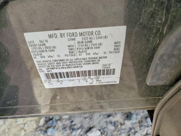 2018 FORD EDGE