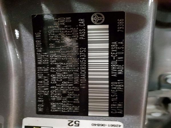 2025 TOYOTA CAMRY