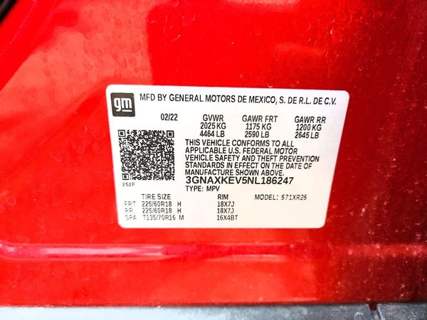 2022 CHEVROLET EQUINOX