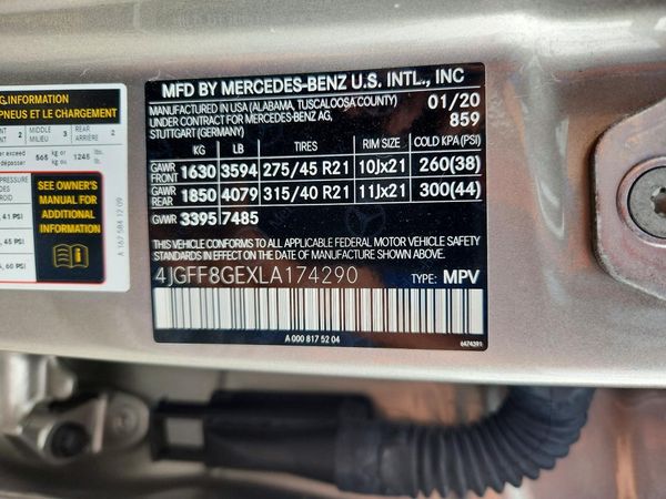 2020 MERCEDES-BENZ GLS