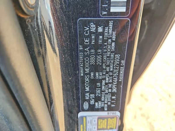 2018 KIA FORTE LX Base