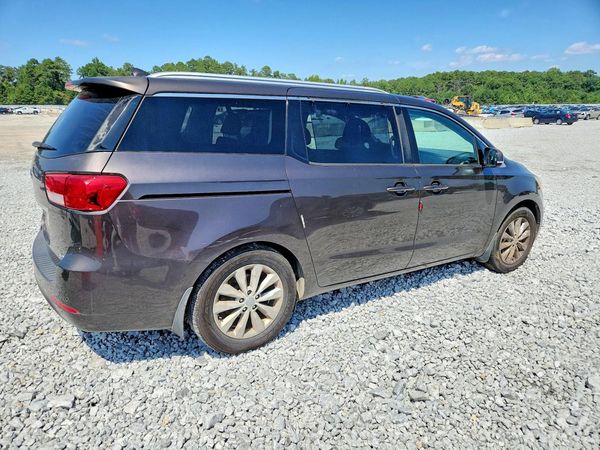 2016 KIA SEDONA EX - Middle level — PSRA