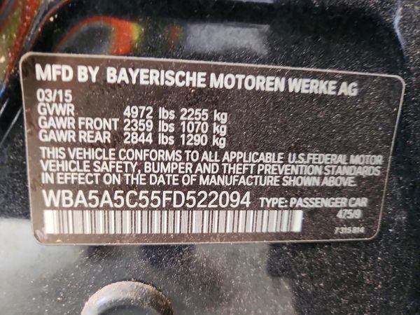 2015 BMW 528
