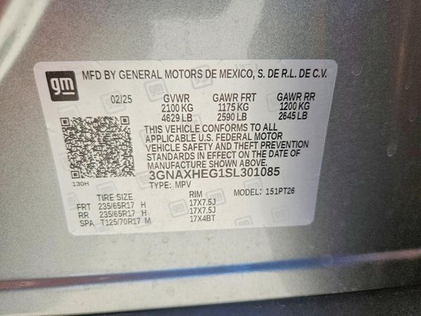 2025 CHEVROLET EQUINOX 1LT