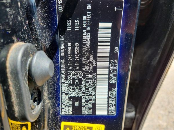 2019 TOYOTA HIGHLANDER Ltd/Ltd Platinum