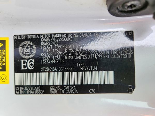 2013 LEXUS RX 350