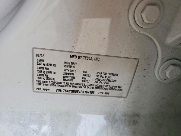 2023 TESLA MODEL Y