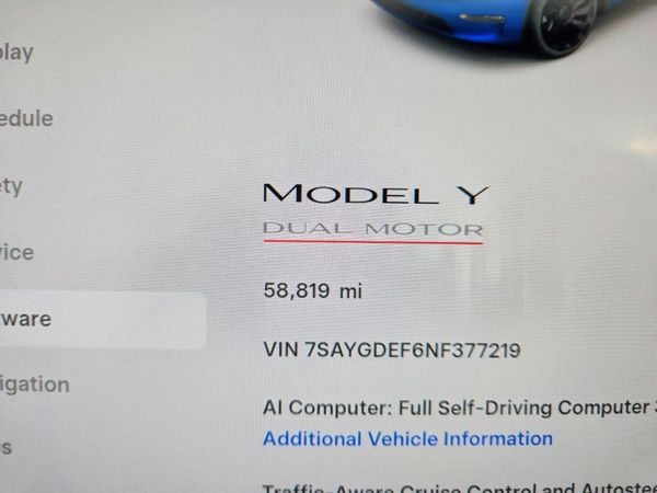 2022 TESLA MODEL Y