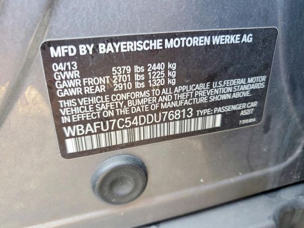 2013 BMW 535