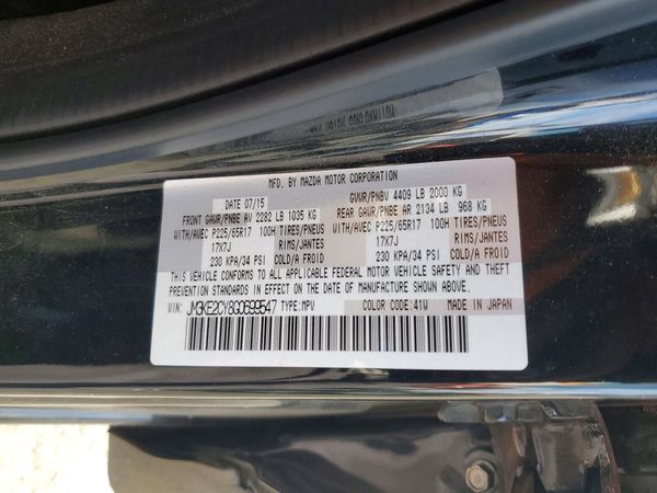2016 MAZDA CX-5 Touring/GS