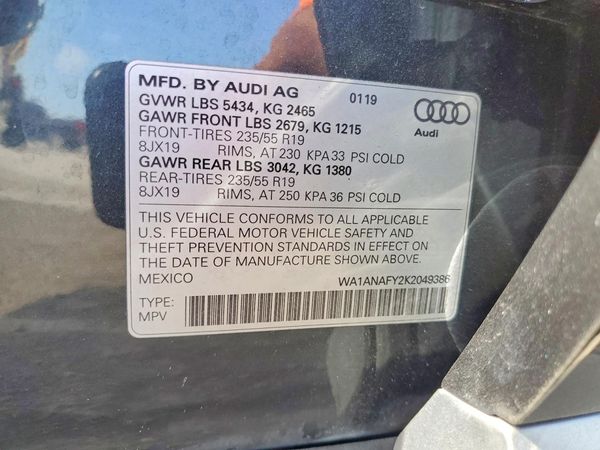 2019 AUDI Q5
