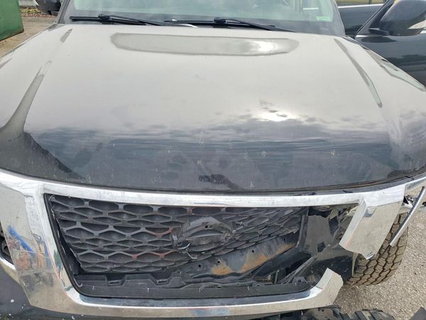 2019 NISSAN ARMADA — Engine bay
