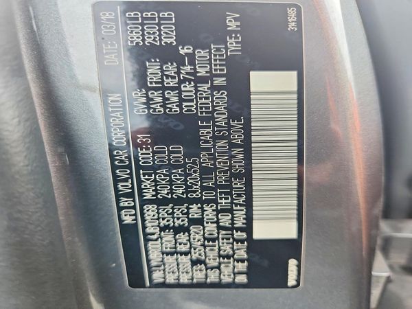 2018 VOLVO XC60 Inscription