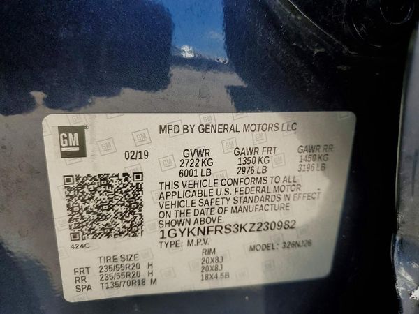 2019 CADILLAC XT5 Premium Luxury