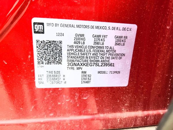 2025 CHEVROLET EQUINOX