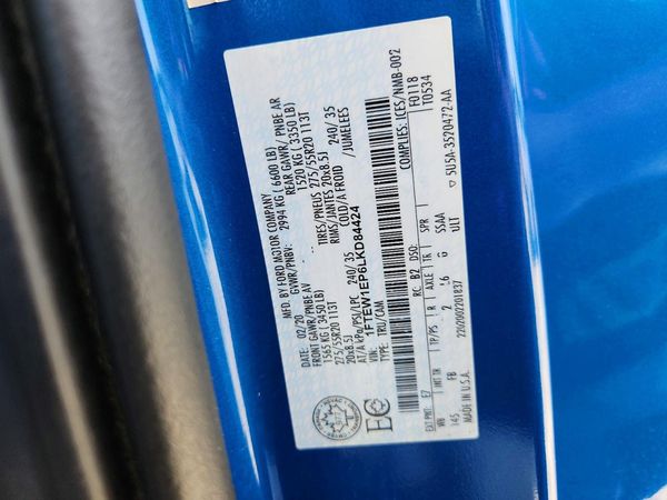 2020 FORD F150