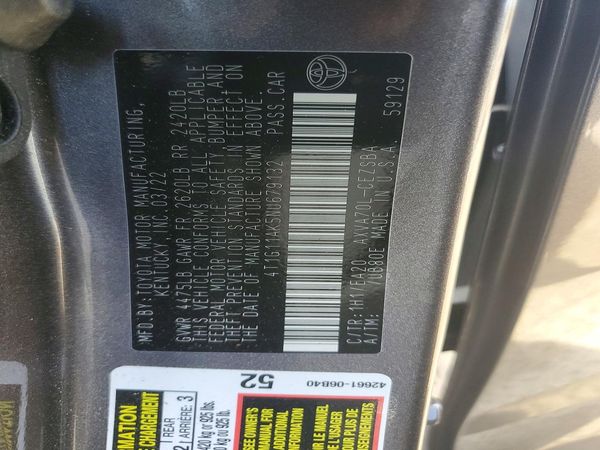 2022 TOYOTA CAMRY SE