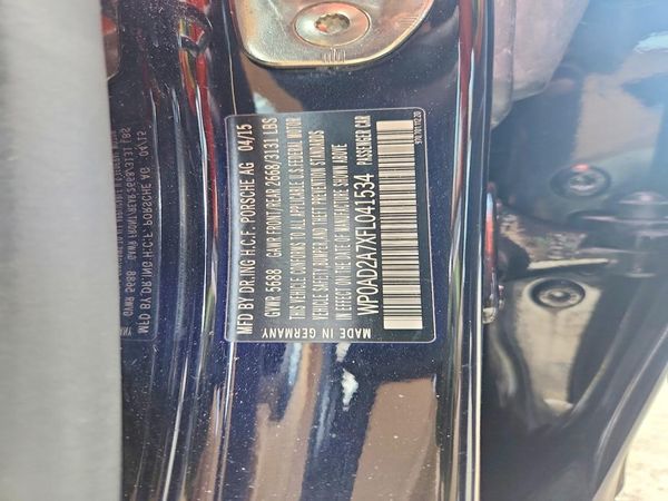 2015 PORSCHE PANAMERA S E-Hybrid