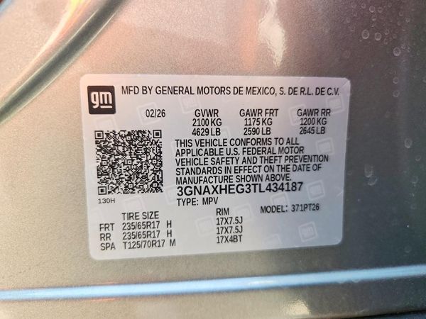 2026 CHEVROLET EQUINOX