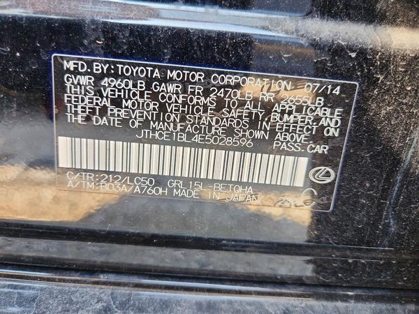 2014 LEXUS GS 350