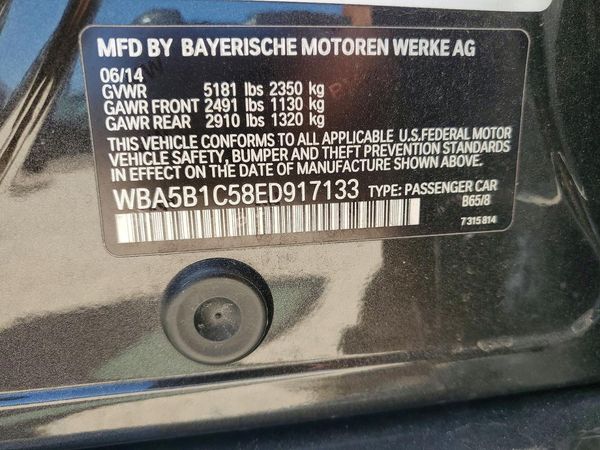 2014 BMW 535