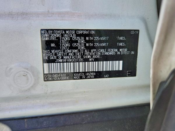 2019 TOYOTA RAV4