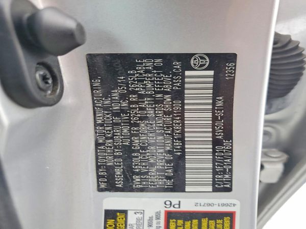 2014 TOYOTA CAMRY