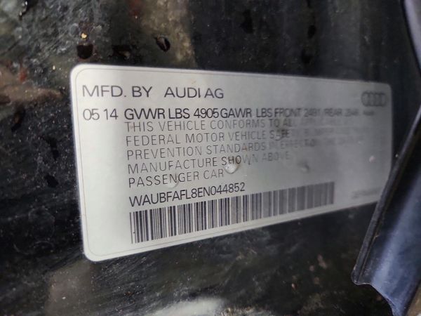 2014 AUDI A4 quattro Premium