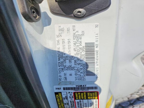 2014 TOYOTA TACOMA Delux Grade