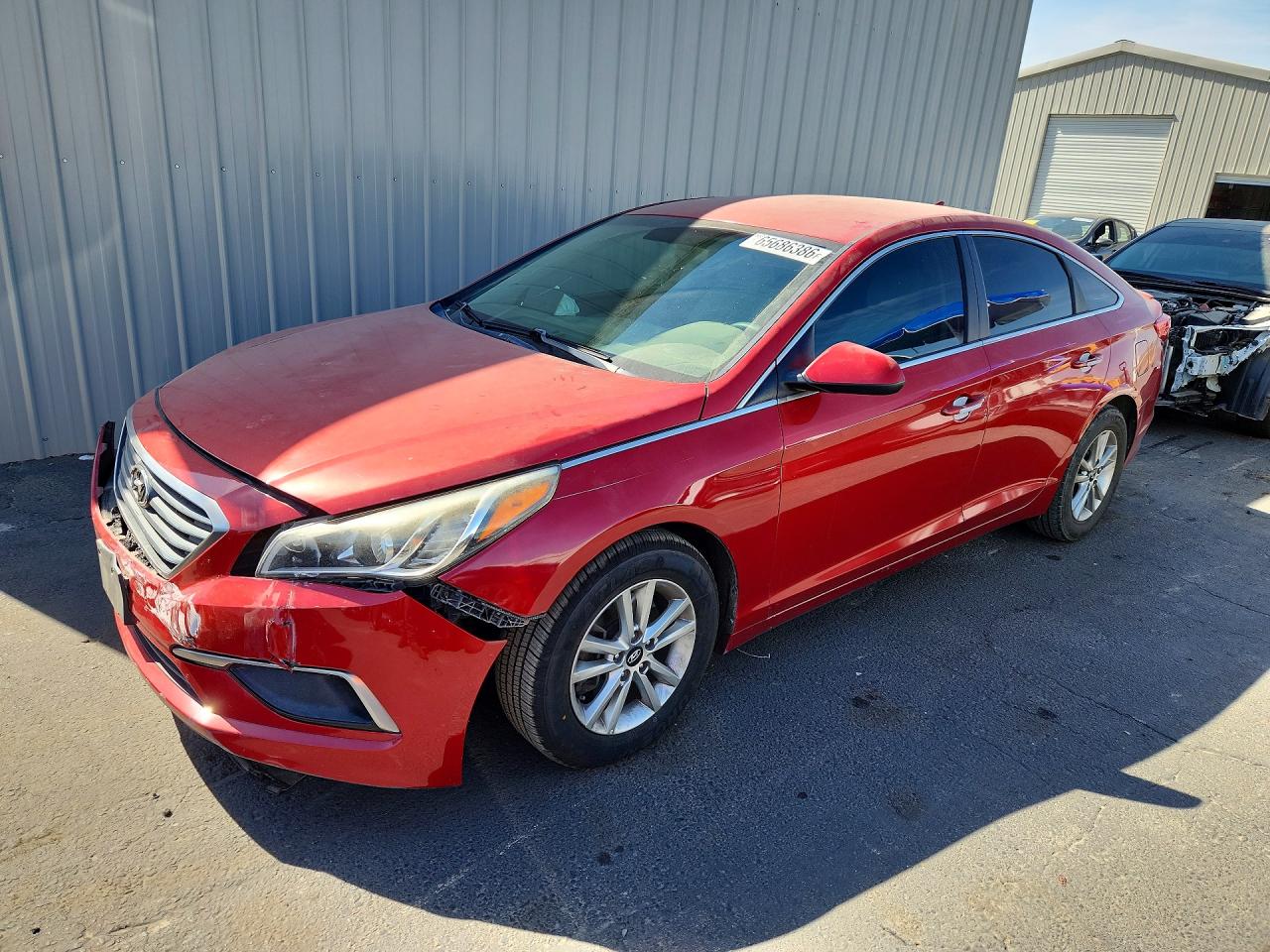 2017 HYUNDAI SONATA SE, Eco — Front 3/4