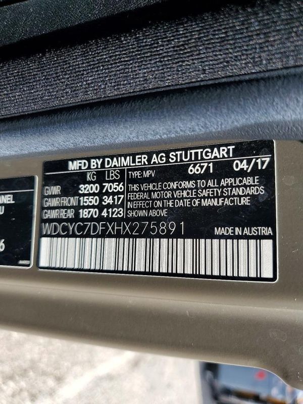 2017 MERCEDES-BENZ G G63 AMG