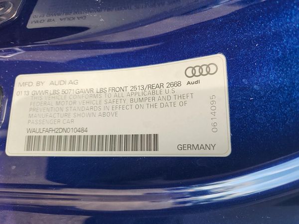2013 AUDI A5 quattro Premium Plus
