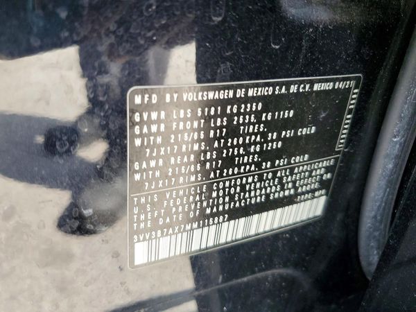 2021 VOLKSWAGEN TIGUAN SE, SE R-Line Black, SEL