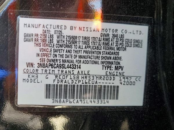 2025 NISSAN KICKS SV