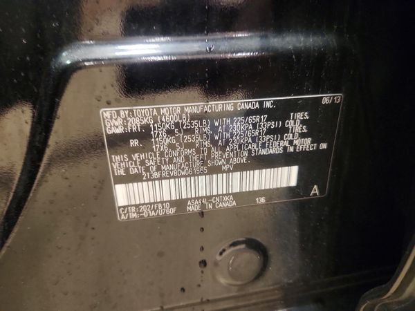 2013 TOYOTA RAV4 Standard