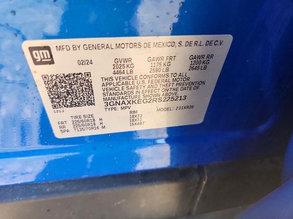 2024 CHEVROLET EQUINOX