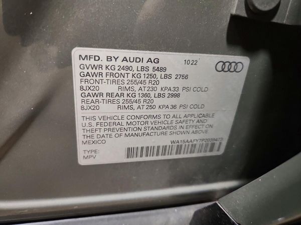 2023 AUDI Q5