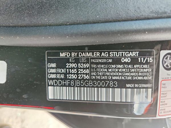 2016 MERCEDES-BENZ E E350-4M