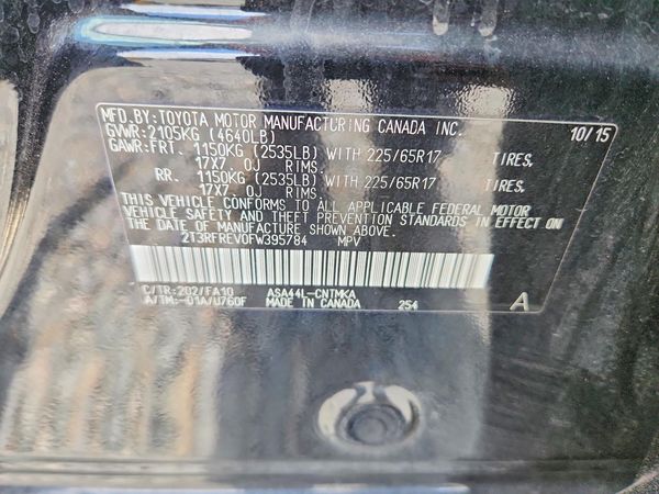 2015 TOYOTA RAV4